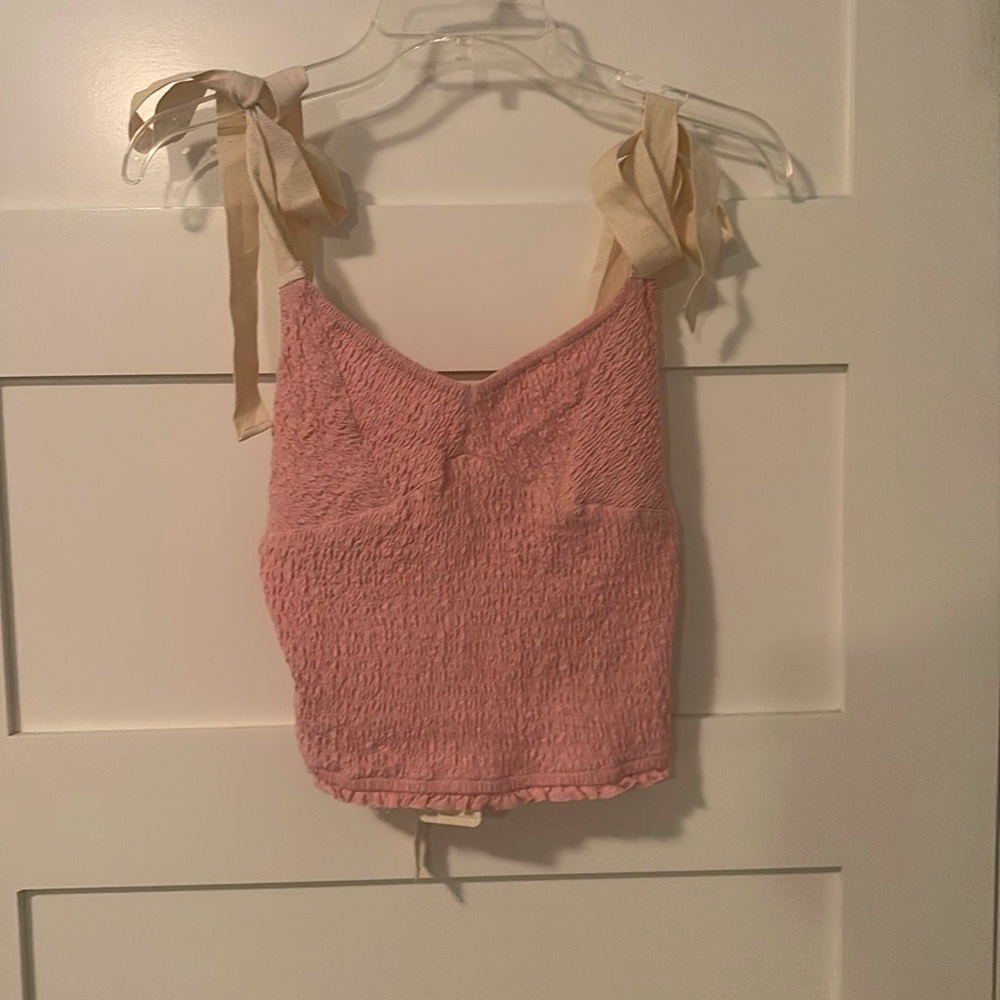 Pink Free People Tank
